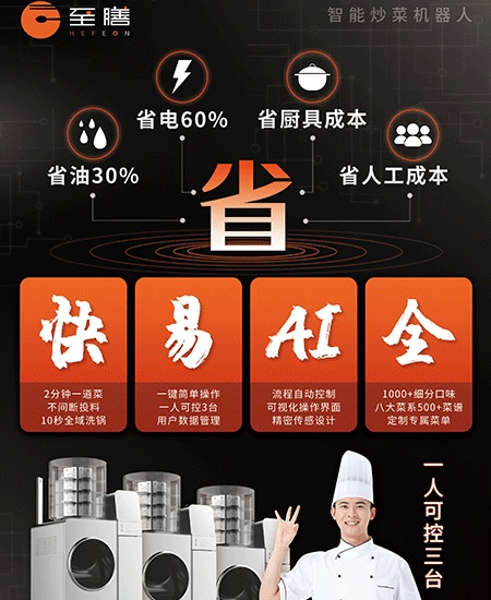 至膳智能炒菜机器人将亮相2021北京酒店及餐饮展(图2)